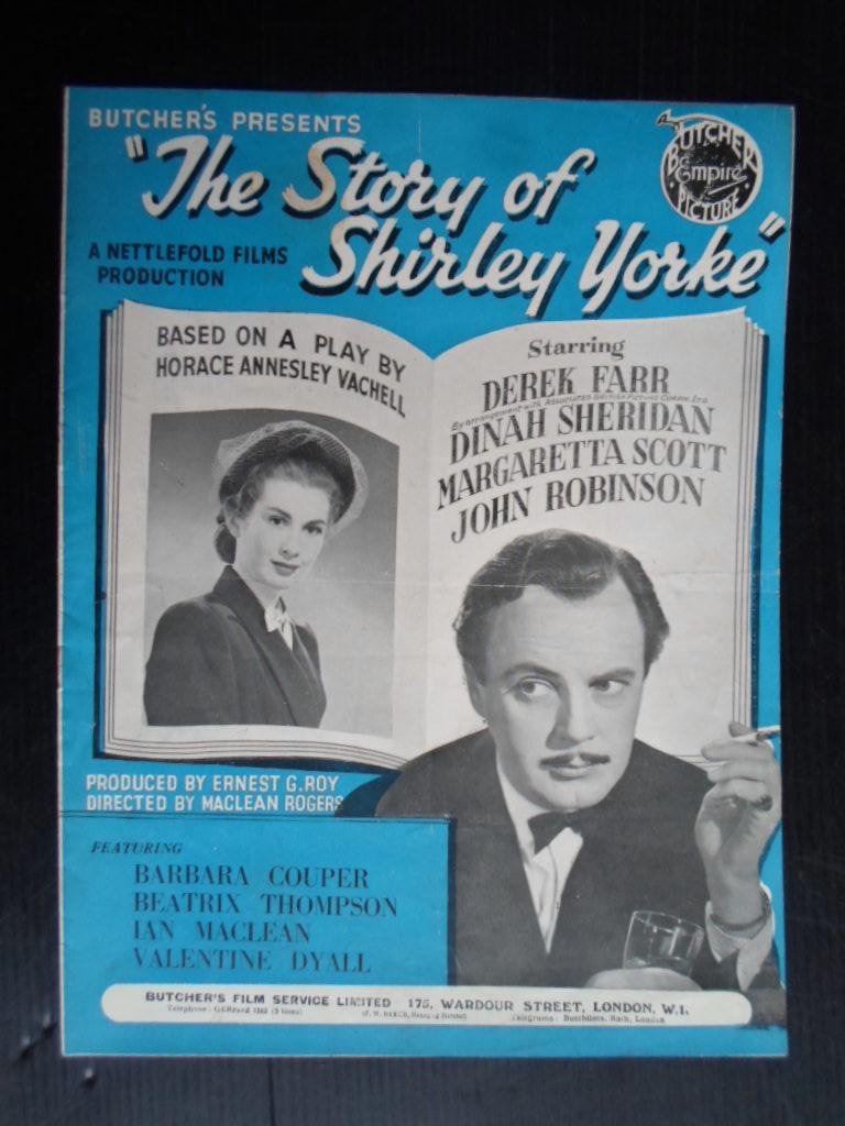  - Filmfolder The Story of Shirley Yorke, Maclean Rogers