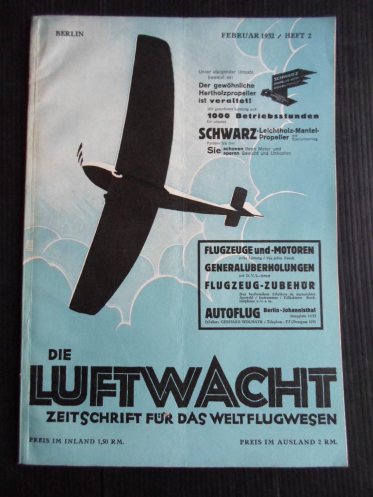  - Die Luftwacht, Zeitschrift fr das Weltflugwesen