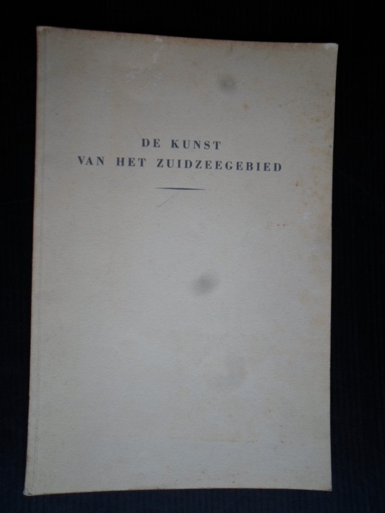  - De kunst van het Zuidzeegebied, catalogus bij de gelijknamige tentoonstelling