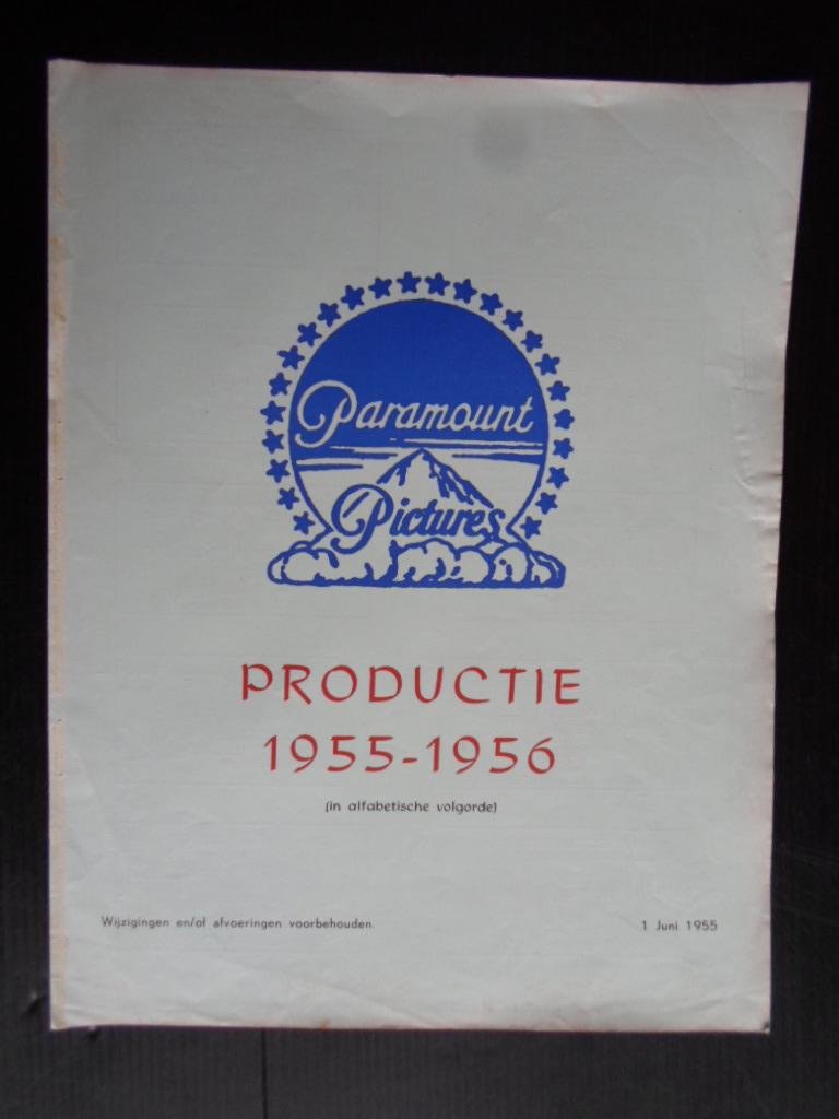  - Paramount Pictures Produktie 1955-1956