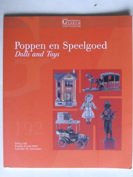 Catalogus Glerum - Poppen en Speelgoed