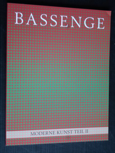 Catalogus 101 Bassenge - Moderne Kunst Teil 2