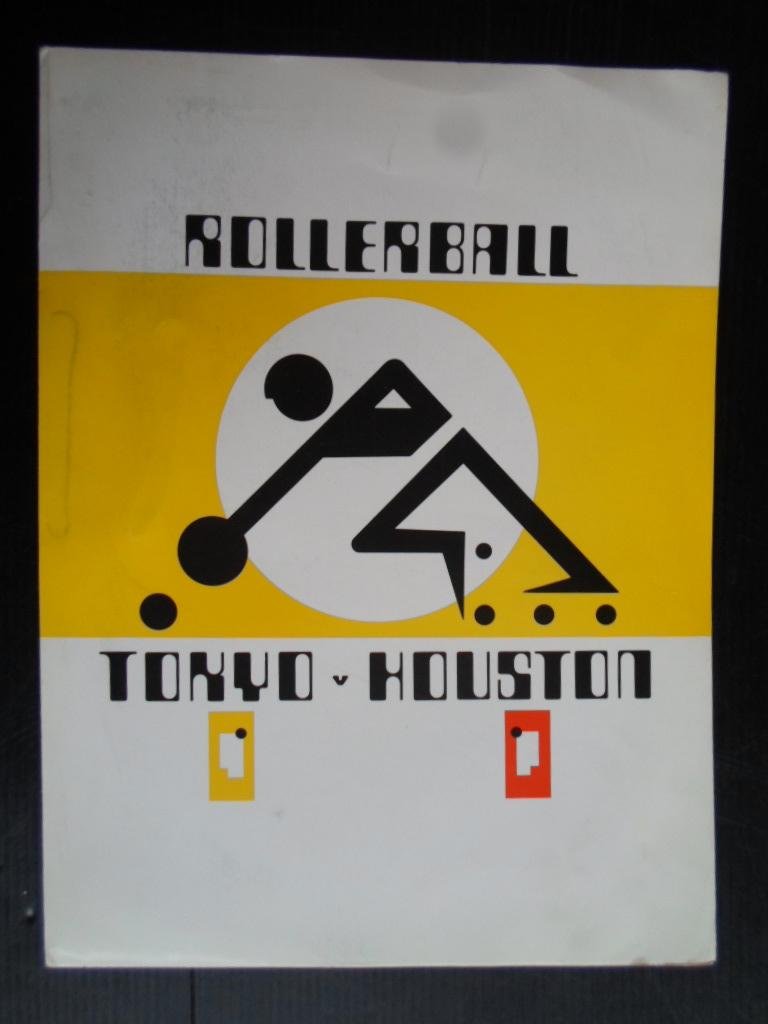  - Filmfolder, of juister, omslag, Rollerball Tokyo-Houston