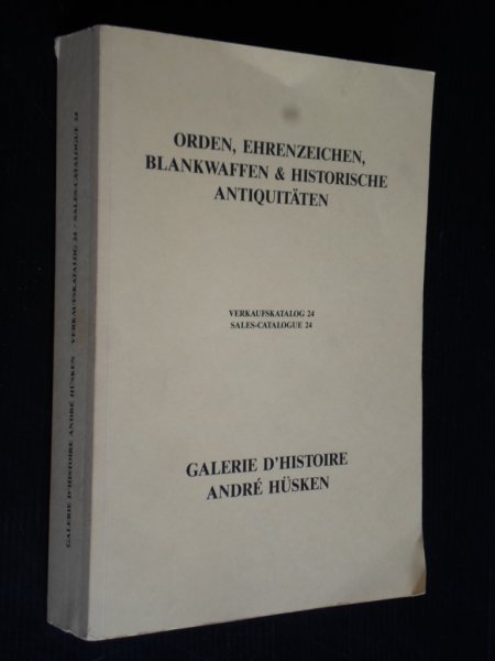 Veilingcatalogus 24 - Orden, Ehrenzeichen, Blankwaffen, Uniformen & historische Antiquitaten