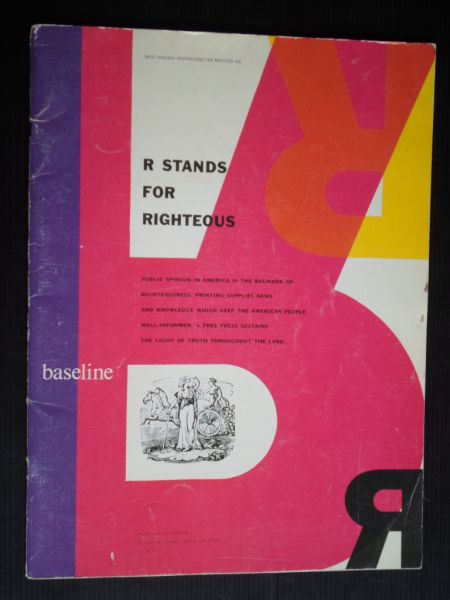 Tijdschrift - Baseline nr 11 Bradbury Thompson issue