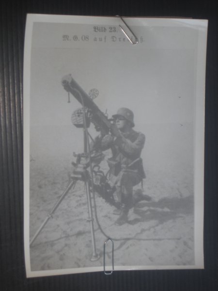  - Foto, vooroorlogs, Duits, mitrailleurschutters nr 8