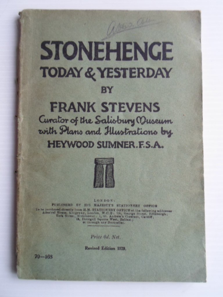 Stevens, Frank - Stonehenge, Today & Yesterday
