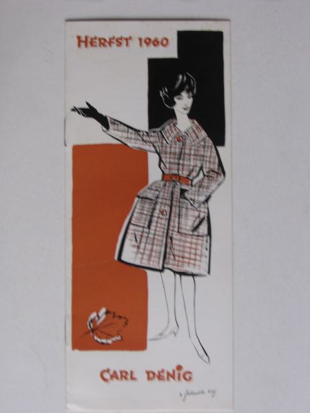Reclamefolder - Carl Denig Herfstkleding