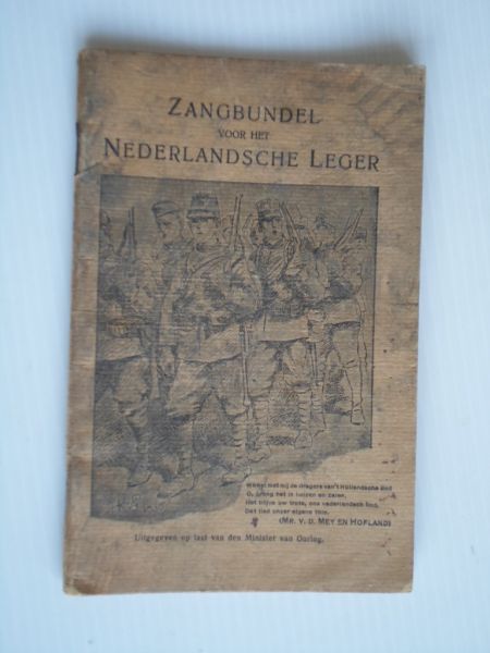  - Zangbundel voor het Nederlandsche Leger