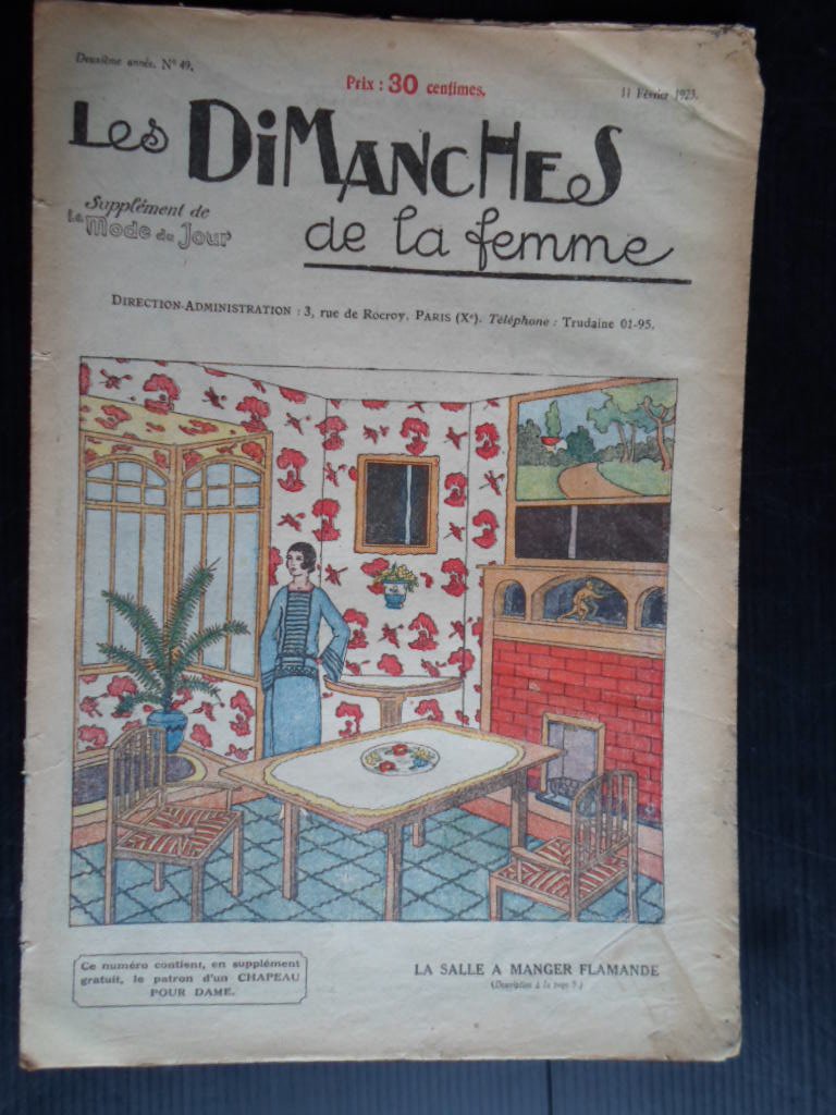 Tijdschrift - Les Dimanches de la femme