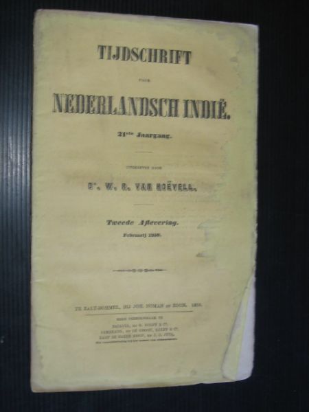 Tijdschrift voor Nederlandsch Indie - De landverhuur in de rijken van Soerakarta en Djokjokarta