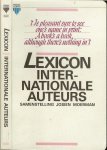 Moerman, Josien - Lexicon internationale auteurs  .. Handzaam overzicht van circa 1800 internationale auteurs met korte levensbeschrijving