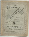 Hulsenboom, J.W. - Cursus in 2 nummers rondschrift ten dienste van zelfstudie, herhalings- en H.B. Scholen, enz. 2dln. compleet