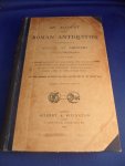 BUDGE, E. A. Wallis (ed.). - An Account of the Roman Antiquities Preserved in the Museum at Chesters Northumberland