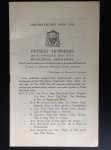 Petrus Hopmans - Ordinationes anni 1941 Petrus Hopmans episcopus bredanus