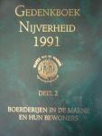 Beukema, G.F. e.a. ( redactie) - Gedenkboek Nijverheid 1991 Historie van de Marne