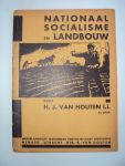 H.J. van Houten - Nationaal socialisme en landbouw