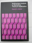 Aaker, David A. (ed.) - Multivariate Analysis in Marketing: Theory and Application.