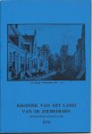 diverse auteurs - Kroniek (1979) van het land van de zeemeermin (Schouwen-Duiveland)  Deel 4