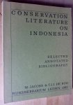 Jacobs, M. & De Boo, T.J.J. - [Nature] Conservation literature on INDONESIA