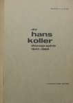 Dietrich H. Kraner - Die Hans Koller Discographie 1947-1966