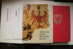 Pfaundler, Wolfgang - Tiroler Jung Burger Buch  fraaie , puntgave set (boek plus 2 bijbehorende kaarten in cassette