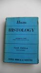 Ham, Arthur W. - HISTOLOGY - 683 Figure Numbers, including 8 Plates in Color.