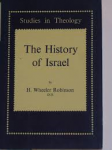 Wheeler Robinson, H. - THE HISTORY OF ISRAEL