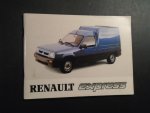 - Renault Express, instruktieboekje