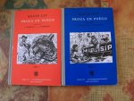 Terborch, J. en Wiersinga, A. - Keuze uit proza en poezie deel 1 & deel 2