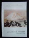  - Japanische Malerei und Graphik, Gedächtniss Ausstellung zum 100.Geburtstag Adolf Fishers