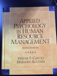 CASCIO, Wayne F. & AGUINIS, Herman - Applied Psychology in Human Resource Management; sixth edition