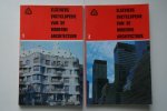 Hatje, Gerd - 2 boeken:  Elseviers Encyclopedie Van de Moderne Architectuur  2 delen compleet