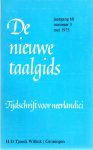 Berg, B. van den e.a. (redactie) - De nieuwe taalgids, jaargang 68, nummer 3, mei 1975