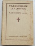 Koenders, A.J.& Carm, Ord - volkshandboek der liturgie