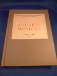 C.S.I.C. Instituto Espanol de Musicologia - Anuario Musical. 1969 vol XXIV