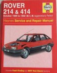 Haynes - Rover 214 & 414 '89 to '92 (G to K reg)