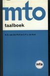Poll, G.G. van der, Kort, C.P.J. de - MTO Taalboek - bestemd voor het eerste en tweede leerjaar MTS