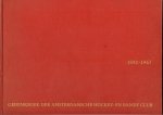 Diverse auteurs - Gedenkboek der Amsterdamsche Hockey- en Bandy Club 1892-1967.