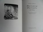 Thoreau, Henry. - Where I Lived and What I Lived For, from Walden. With engravings by Anthony Christmas. [Genummerd ex. 51 / 200 ].