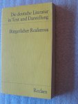 Andreas Huyssen (Hsgb.) - Die deutsche Literatur in Text und Darstellung / Band 11: Bürgerlicher Realismus