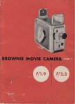 Kodak Company - Brownie Movie Camera model 2. Get acquinted with your Brownie Movie Camera