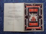  - Inteekenbiljet zevende winterboek 1928 - 1929