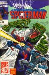Junior Press - Web van Spiderman 092, Laatste Schuilplaats, geniete softcover, gave staat