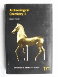 Carter, Giles F. - Archaeological Chemistry II (Advances in Chemistry Series)