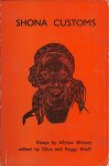 KILEFF, CLIVE and PEGGY - Shona Customs - Essays by African Writers