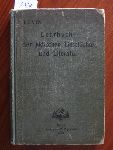 Levin Dr.M. - Lehrbuch der judischen Geschichte und Literatur