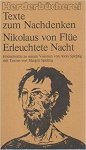 Nikolaus von Flüe - Erleuchtete Nacht