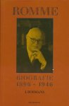 Bosmans, J. - Romme. Biografie 1896-1946.