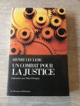 Henri Leclerc - Un combat pour la justice, entretiens avec Marc Heurgon
